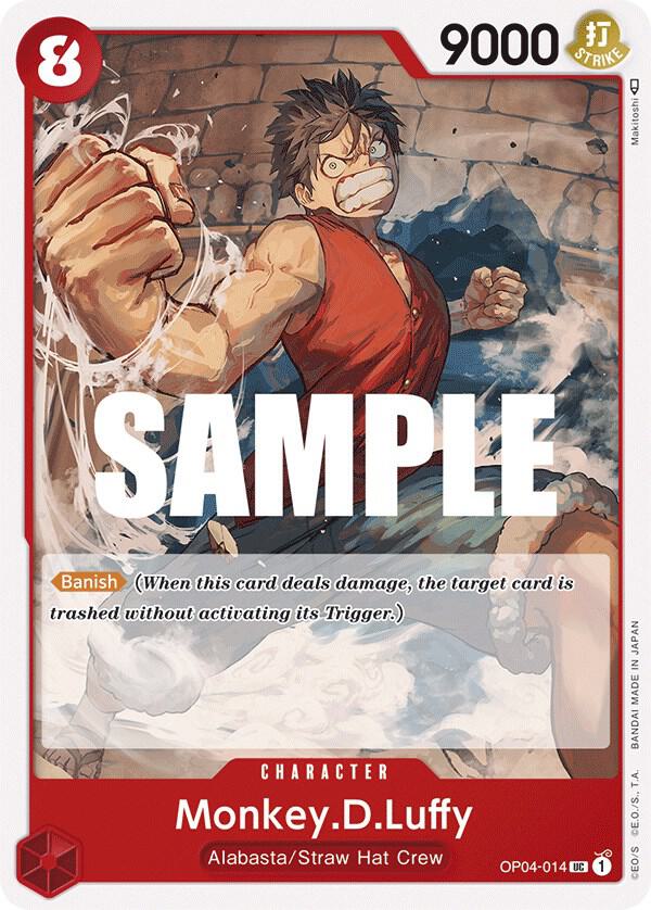 Monkey.D.Luffy OP04-014 – Kingdoms of Intrigue | One Piece TCG