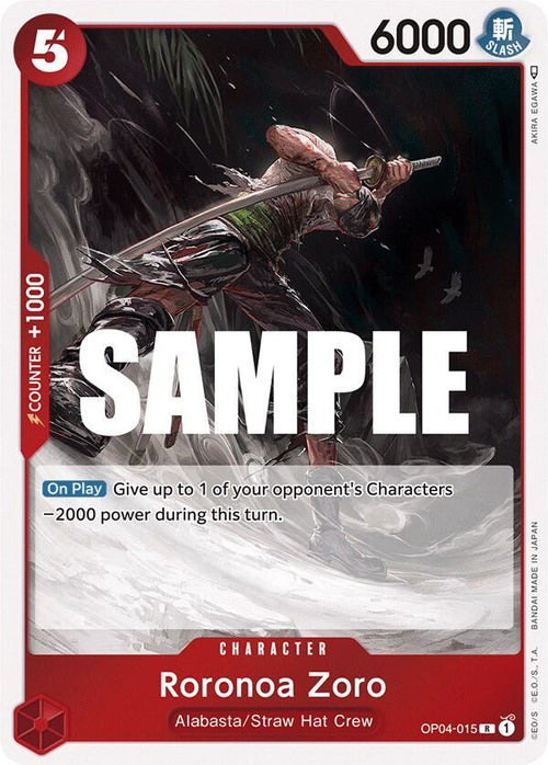 Roronoa Zoro OP04-015 – Kingdoms of Intrigue | One Piece TCG