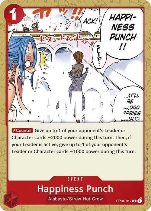 Happiness Punch OP04-017 – Kingdoms of Intrigue | One Piece TCG