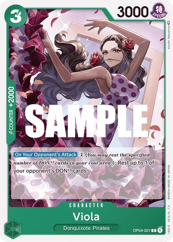 Viola OP04-021 – Kingdoms of Intrigue | One Piece TCG