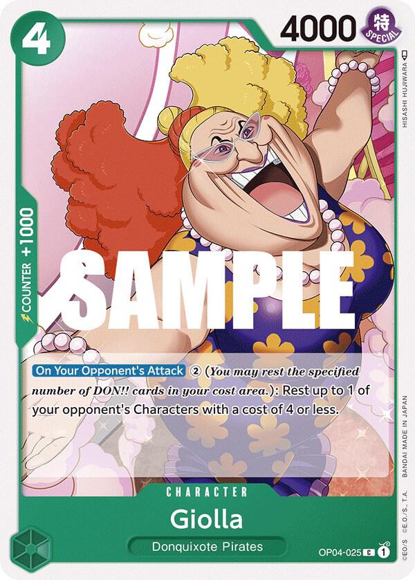 Giolla OP04-025 – Kingdoms of Intrigue | One Piece TCG