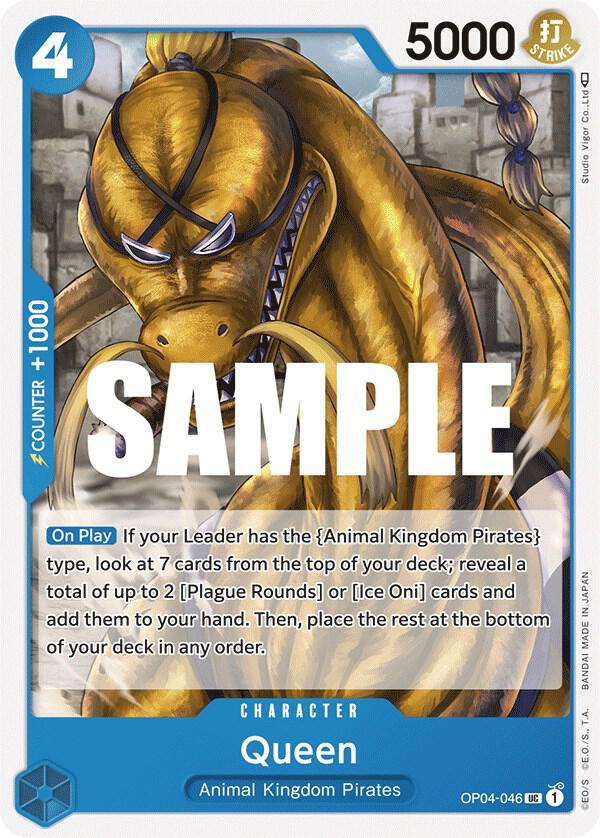 Queen OP04-046 – Kingdoms of Intrigue | One Piece TCG