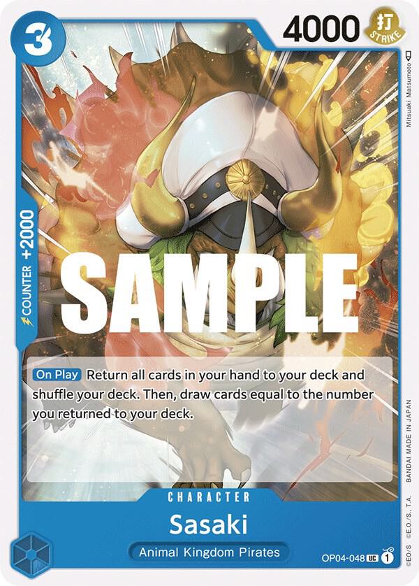Sasaki OP04-048 – Kingdoms of Intrigue | One Piece TCG