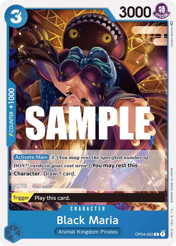 Black Maria OP04-052 – Kingdoms of Intrigue | One Piece TCG