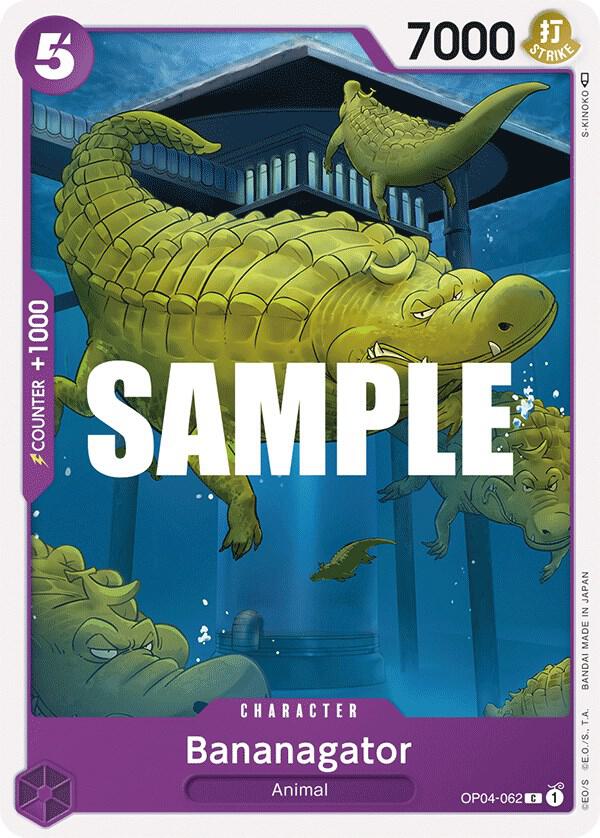 Bananagator OP04-062 – Kingdoms of Intrigue | One Piece TCG