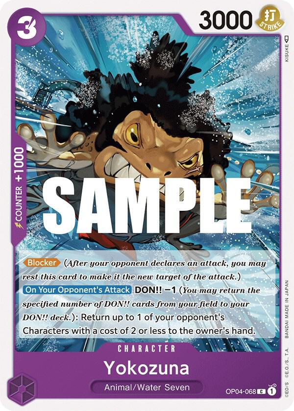 Yokozuna OP04-068 – Kingdoms of Intrigue | One Piece TCG