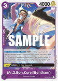 Mr.2.Bon.Kurei (Bentham) OP04-069 – Kingdoms of Intrigue | One Piece TCG