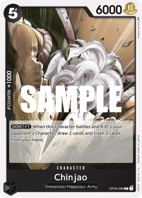 Chinjao OP04-086 – Kingdoms of Intrigue | One Piece TCG