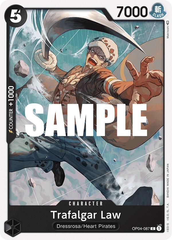 Trafalgar Law OP04-087 – Kingdoms of Intrigue | One Piece TCG