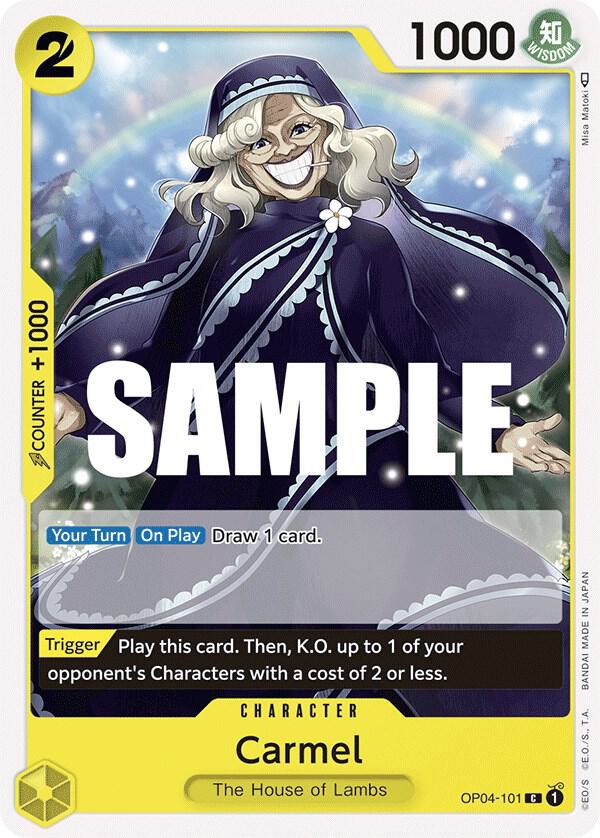 Carmel OP04-101 – Kingdoms of Intrigue | One Piece TCG