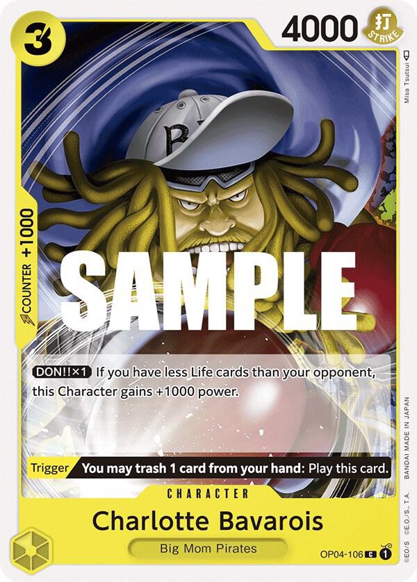 Charlotte Bavarois OP04-106 – Kingdoms of Intrigue | One Piece TCG