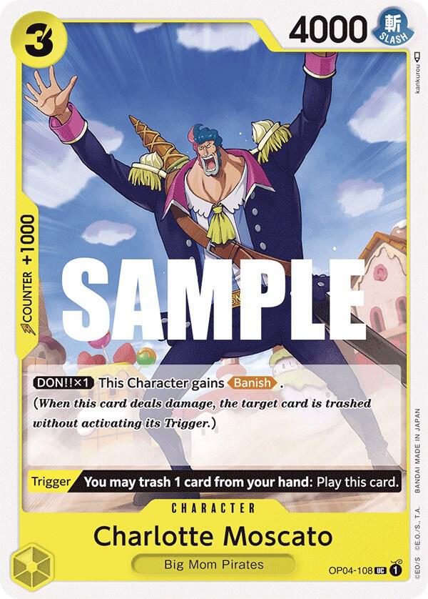 Charlotte Moscato OP04-108 – Kingdoms of Intrigue | One Piece TCG