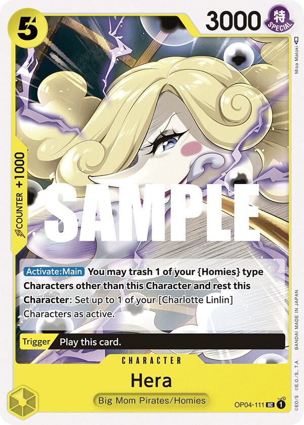 Hera OP04-111 – Kingdoms of Intrigue | One Piece TCG