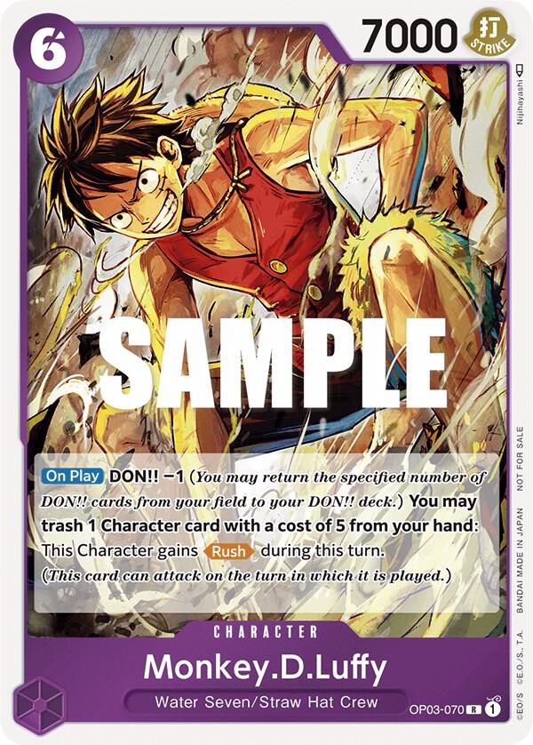 Monkey.D.Luffy (Dash Pack) OP03-070 – Kingdoms of Intrigue | One Piece TCG