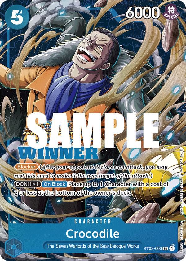 Crocodile Winner Pack Vol. 5 ST03-003 | One Piece TCG