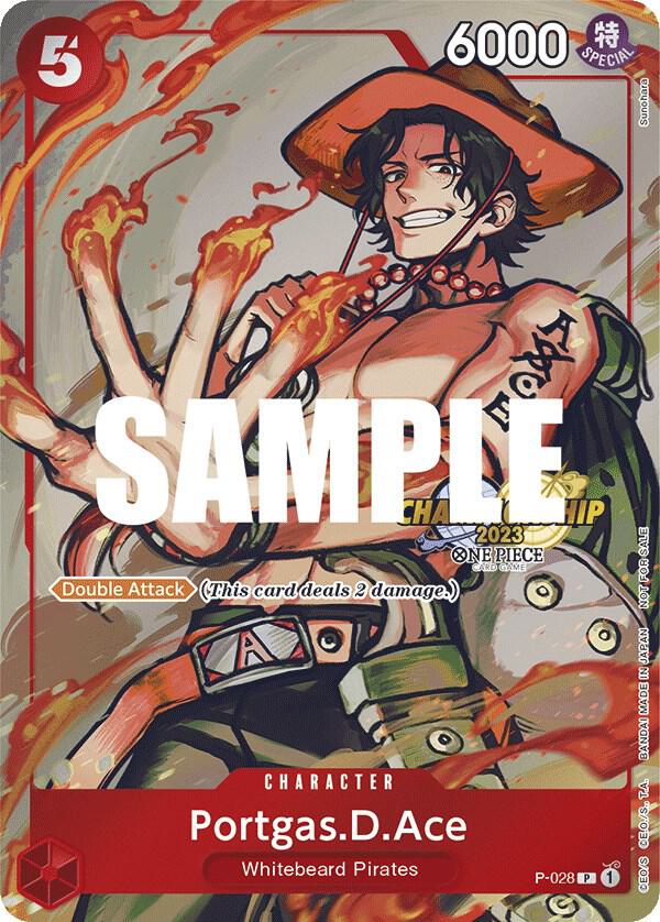 Portgas.D.Ace CS 2023 Event Pack P-028 | One Piece TCG