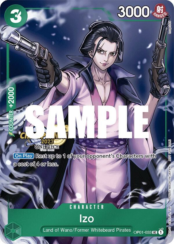 Izo CS 2023 Celebration Pack OP01-033 | One Piece TCG