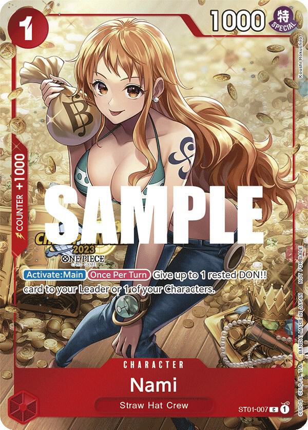 Nami CS 2023 Celebration Pack ST01-007 | One Piece TCG