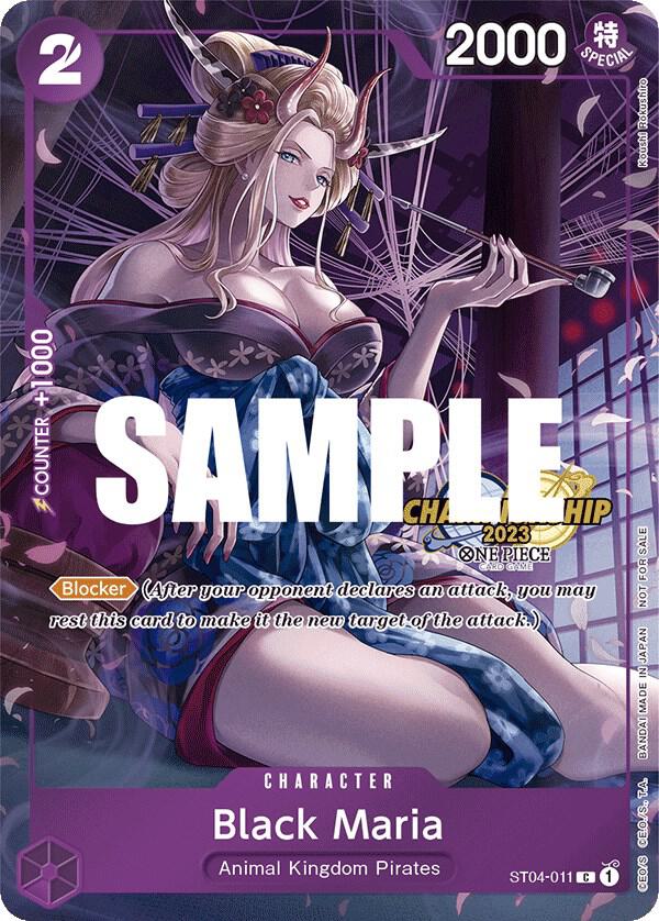 Black Maria CS 2023 Celebration Pack March ST04-011 | One Piece TCG