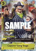 Capone"Gang"Bege CS 2023 Top Players Pack OP04-100 | One Piece TCG