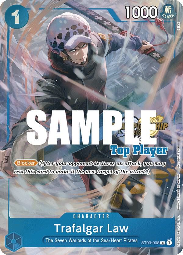 Trafalgar Law CS 2023 Top Players Pack ST03-008 | One Piece TCG