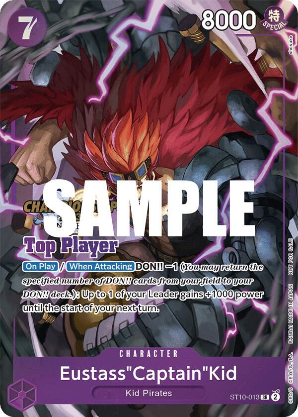 Eustass"Captain"Kid CS 2023 Top Players Pack ST10-013 | One Piece TCG