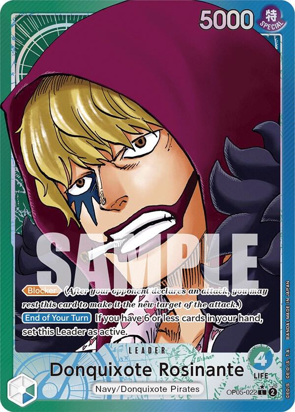 Donquixote Rosinante Alternate Art OP05-022 – Awakening of the New Era | One Piece TCG