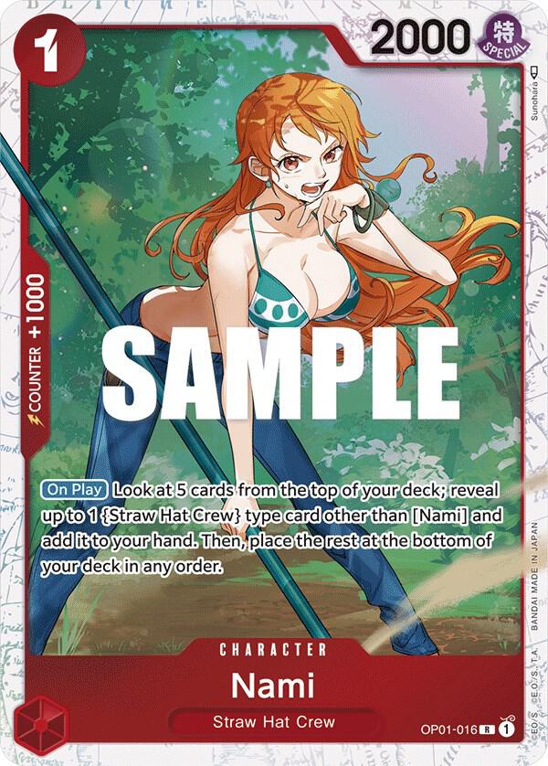 Nami (Ultra Deck: The Three Captains) Promotional Card December OP01-016 | One Piece TCG