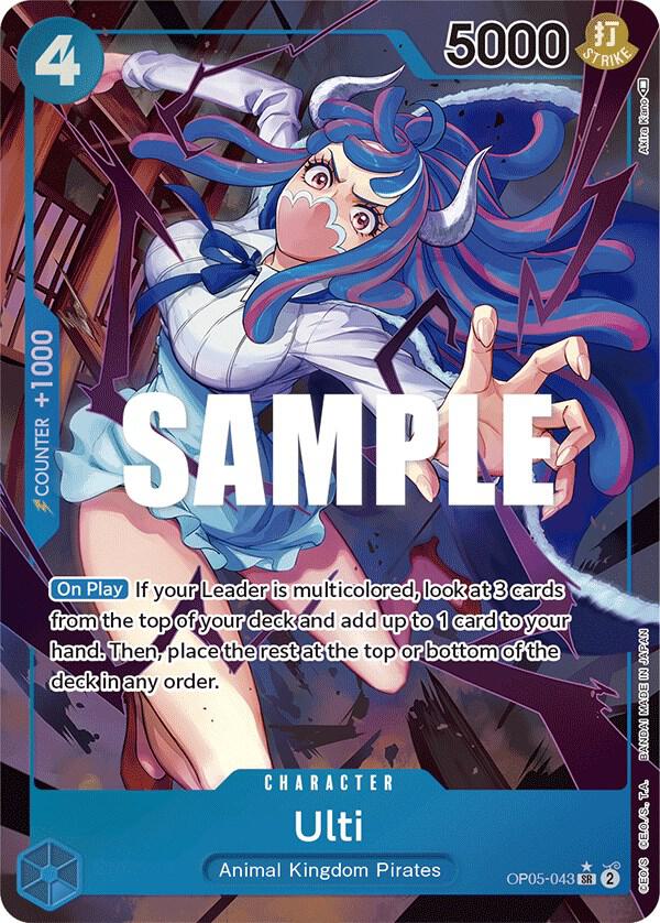 Ulti Alternate Art OP05-043 – Awakening of the New Era | One Piece TCG