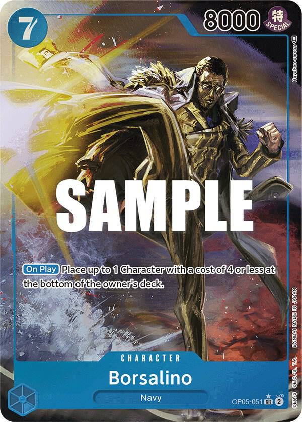 Borsalino Alternate Art OP05-051 – Awakening of the New Era | One Piece TCG