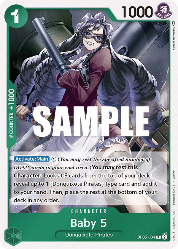 Baby 5 OP05-034 – Awakening of the New Era | One Piece TCG