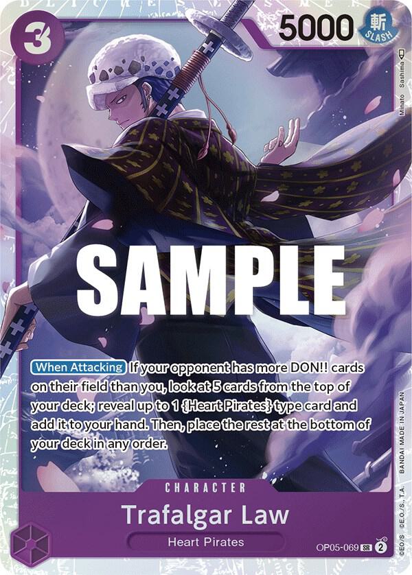 Trafalgar Law OP05-069 – Awakening of the New Era | One Piece TCG