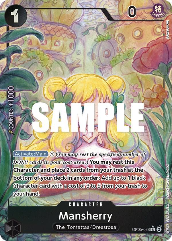 Mansherry Alternate Art OP05-088 – Awakening of the New Era | One Piece TCG