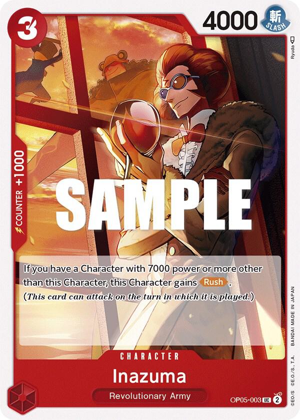 Inazuma OP05-003 – Awakening of the New Era | One Piece TCG