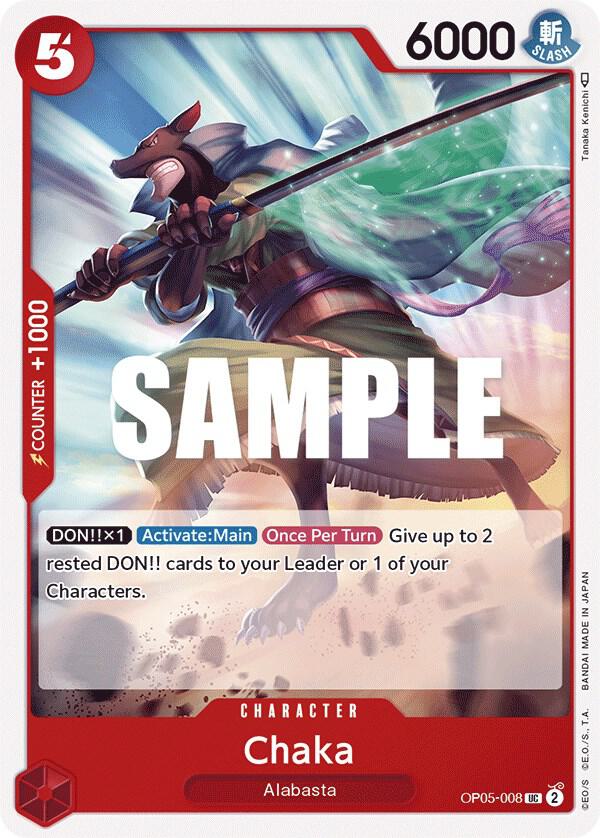 Chaka OP05-008 – Awakening of the New Era | One Piece TCG