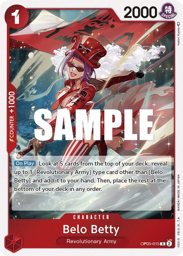 Belo Betty OP05-015 – Awakening of the New Era | One Piece TCG