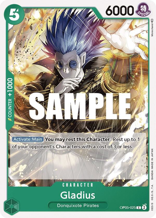 Gladius OP05-025 – Awakening of the New Era | One Piece TCG