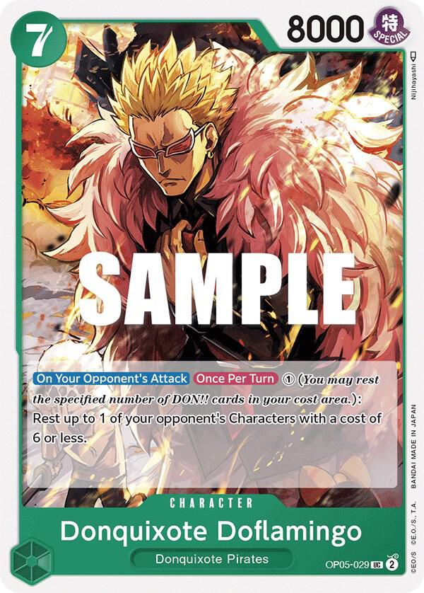 Donquixote Doflamingo OP05-029 – Awakening of the New Era | One Piece TCG