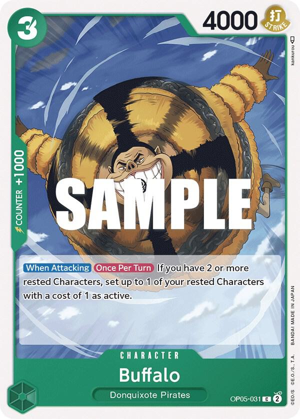 Buffalo OP05-031 – Awakening of the New Era | One Piece TCG