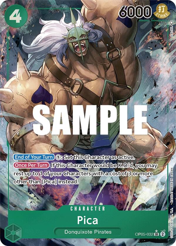 Pica Alternate Art OP05-032 – Awakening of the New Era | One Piece TCG