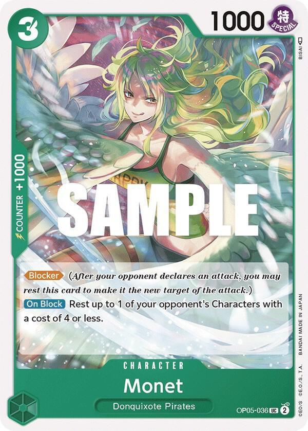 Monet OP05-036 – Awakening of the New Era | One Piece TCG