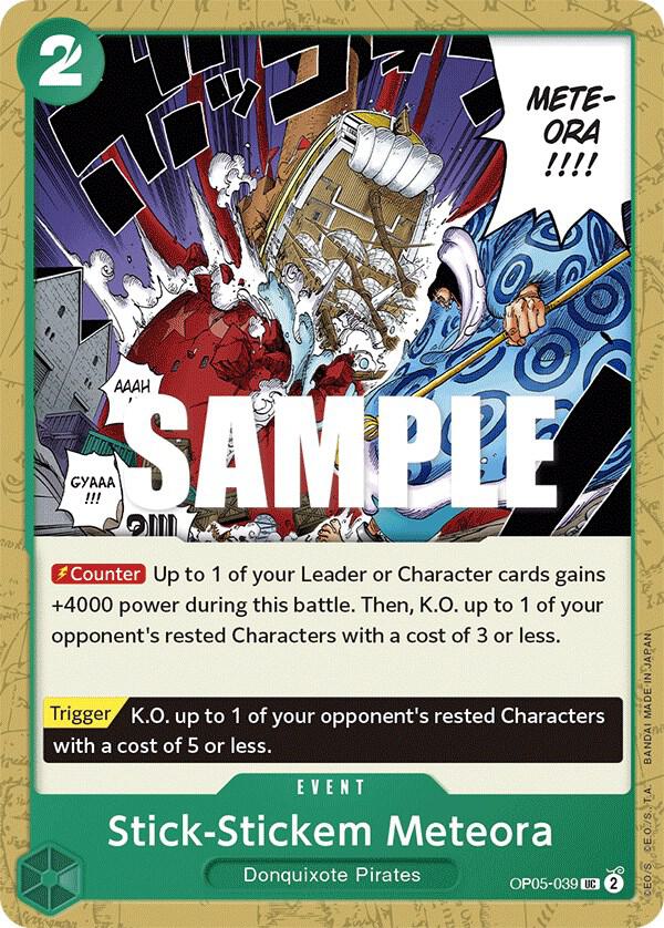 Stick-Stickem Meteora OP05-039 – Awakening of the New Era | One Piece TCG