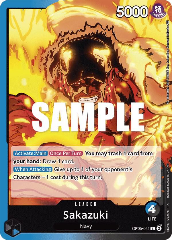 Sakazuki OP05-041 – Awakening of the New Era | One Piece TCG