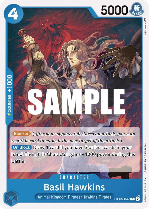 Basil Hawkins OP05-047 – Awakening of the New Era | One Piece TCG