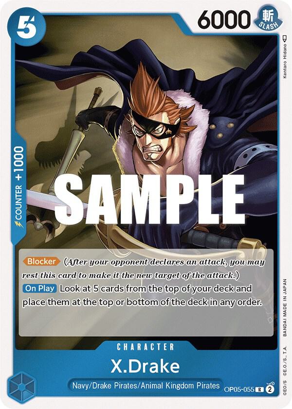 X.Drake OP05-055 – Awakening of the New Era | One Piece TCG