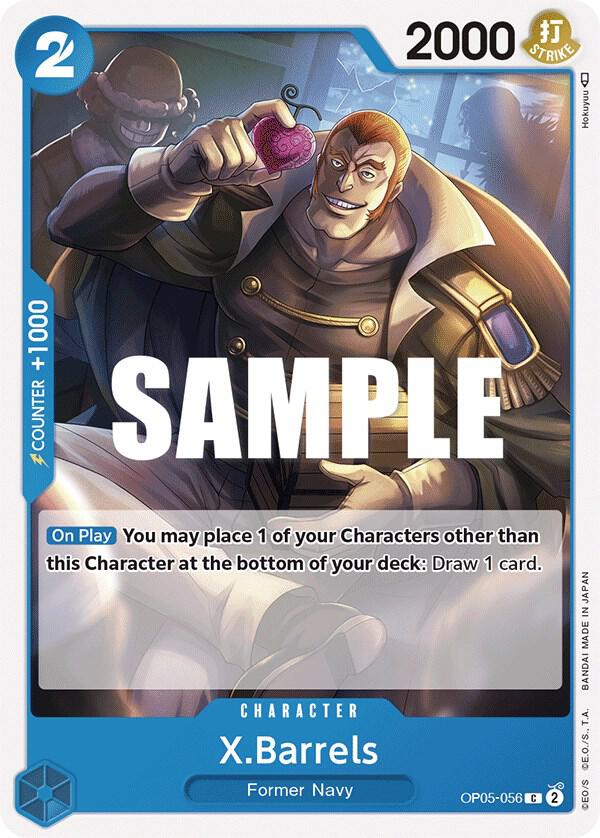 X.Barrels OP05-056 – Awakening of the New Era | One Piece TCG