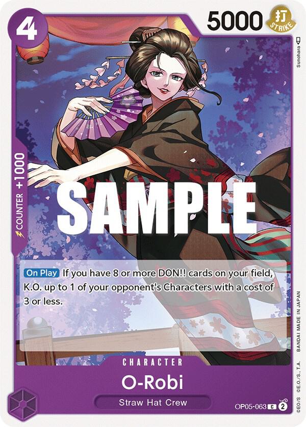 O-Robi OP05-063 – Awakening of the New Era | One Piece TCG