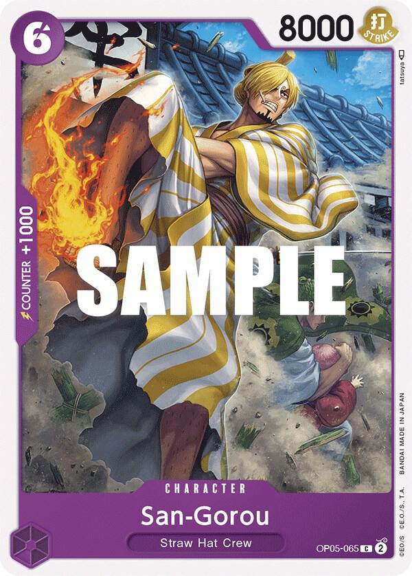 San-Gorou OP05-065 – Awakening of the New Era | One Piece TCG
