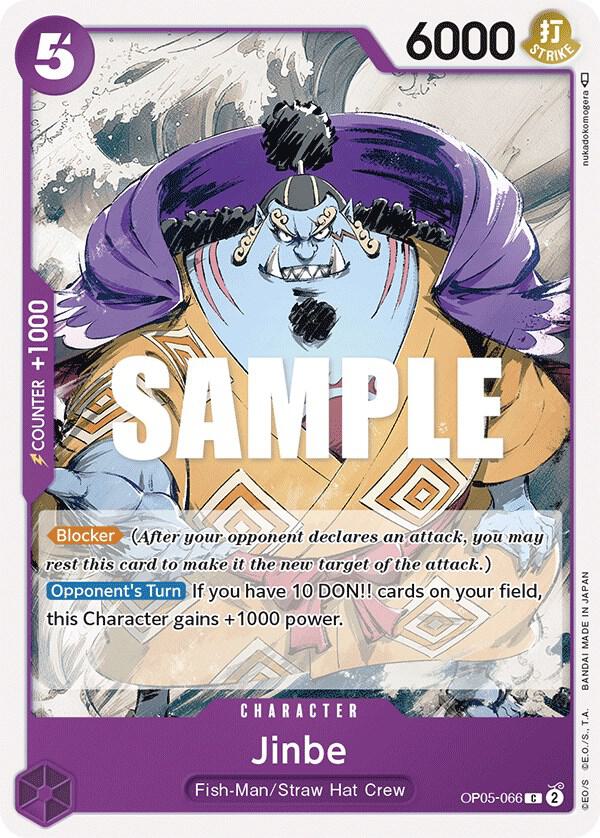Jinbe OP05-066 – Awakening of the New Era | One Piece TCG