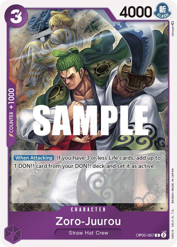 Zoro-Juurou OP05-067 – Awakening of the New Era | One Piece TCG